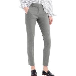 J. Crew Cameron Slim Crop Pant Four Season Stretch